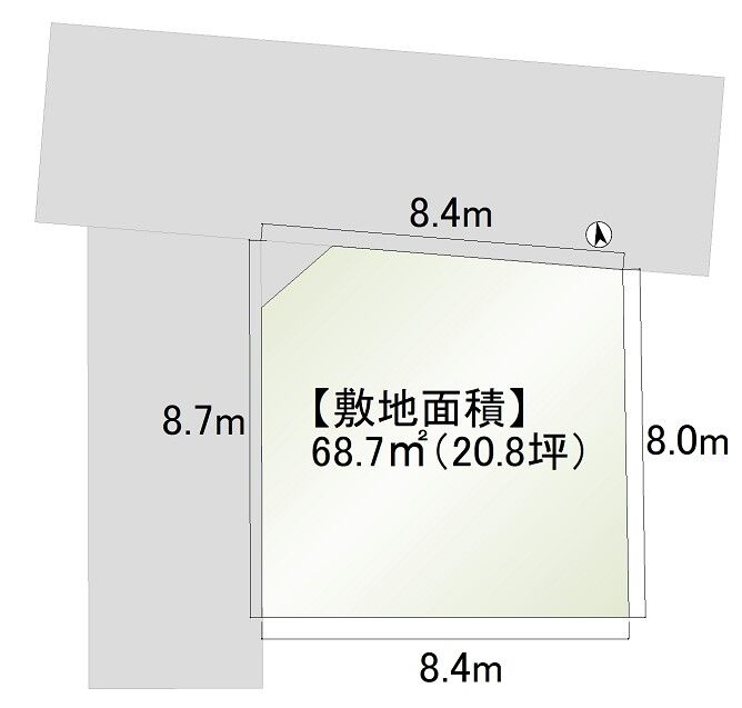 【せやまどりNo.33】狭小!土地面積20坪!2階建て延床面積21坪の家 | LDK