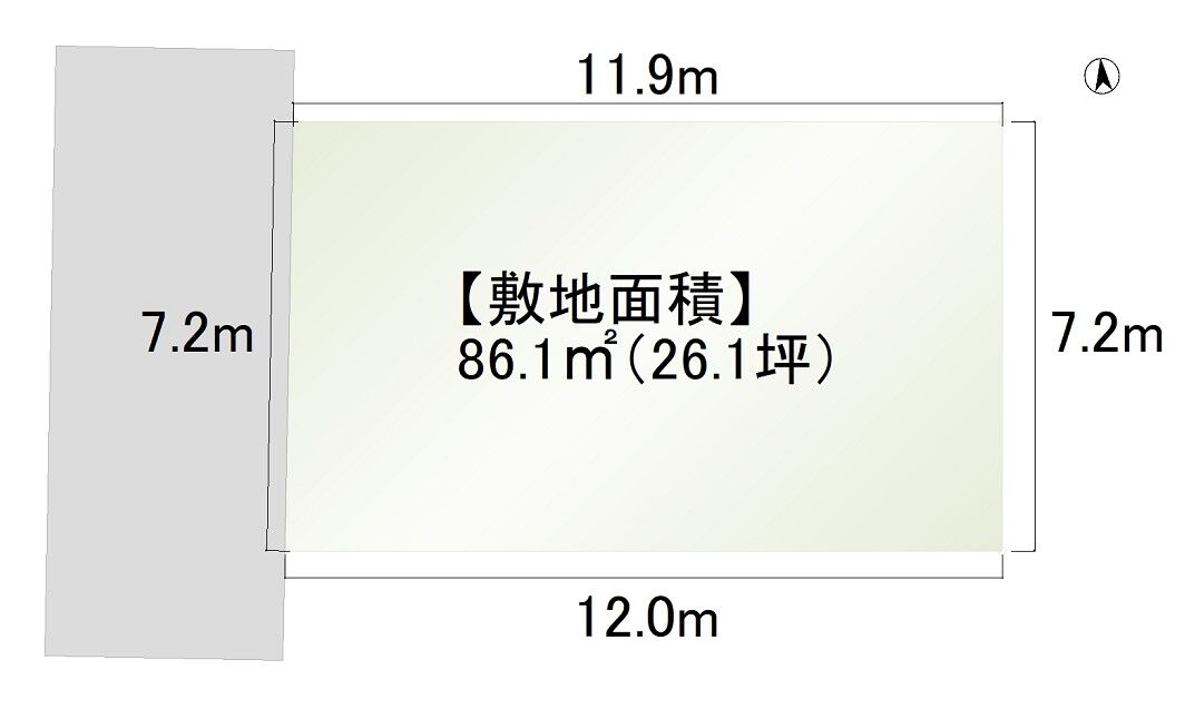 【せやまどりNo.22】狭小土地面積26坪!リビング天井2600mmの2階建て4LDK29坪の家 | LDK